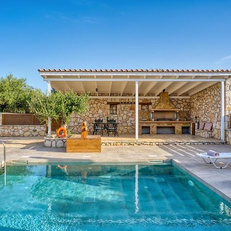 Astarte Villas - Astra Private Villas With Pool Vasilikí 외부 사진