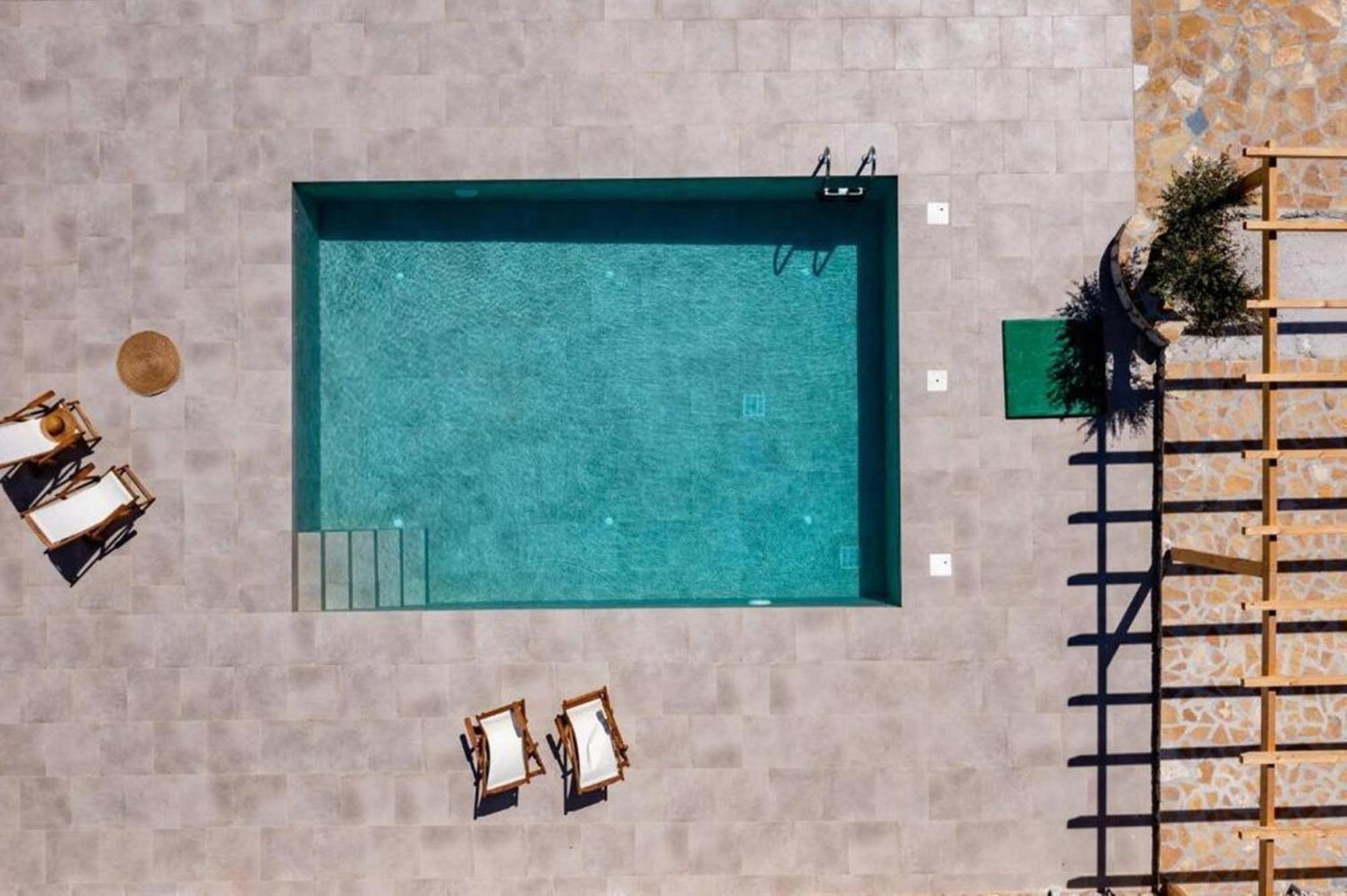 Astarte Villas - Astra Private Villas With Pool Vasilikí 외부 사진