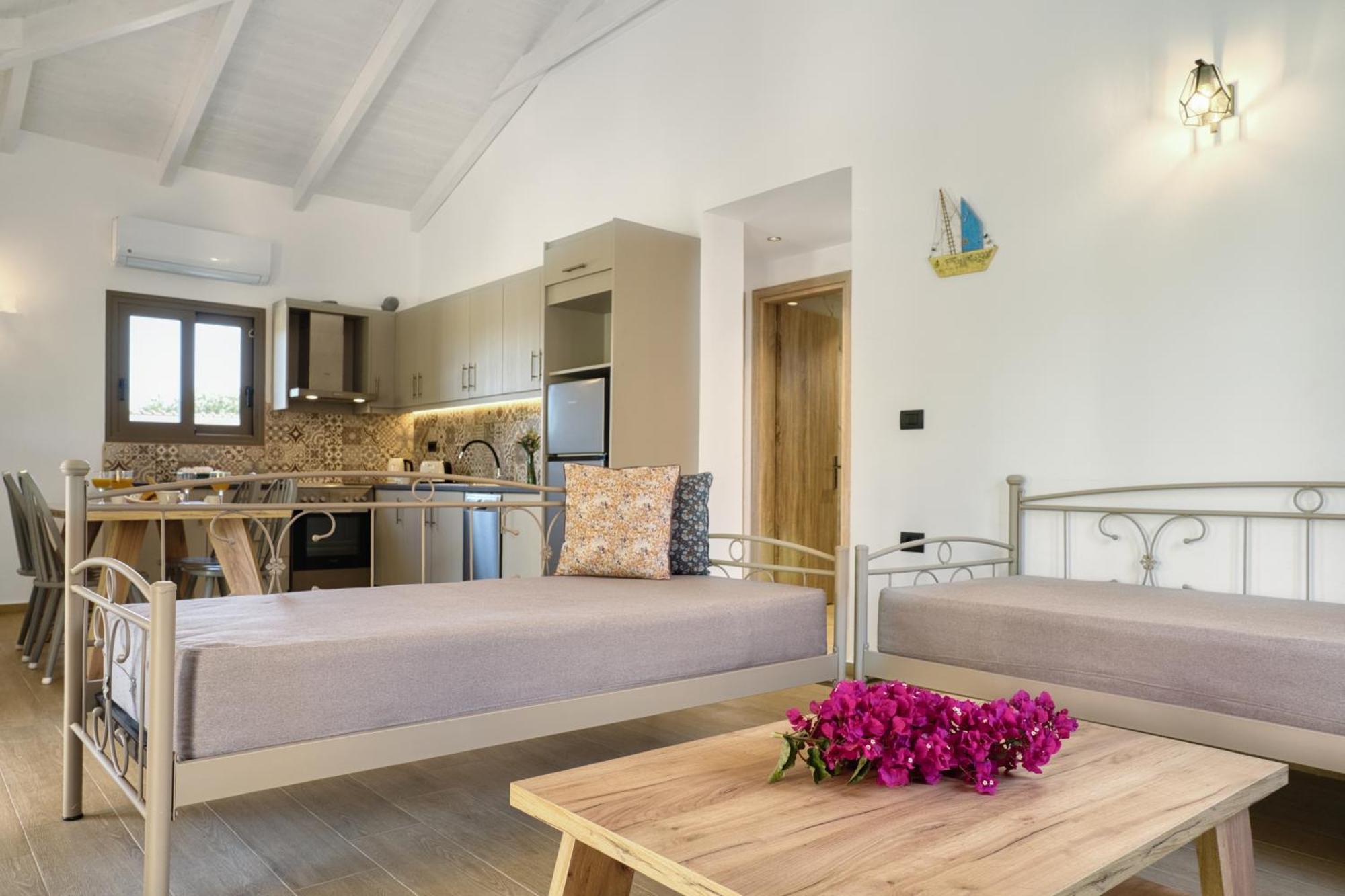 Astarte Villas - Astra Private Villas With Pool Vasilikí 외부 사진