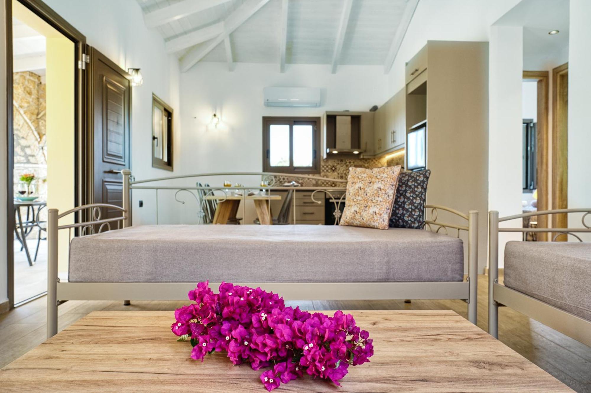 Astarte Villas - Astra Private Villas With Pool Vasilikí 외부 사진