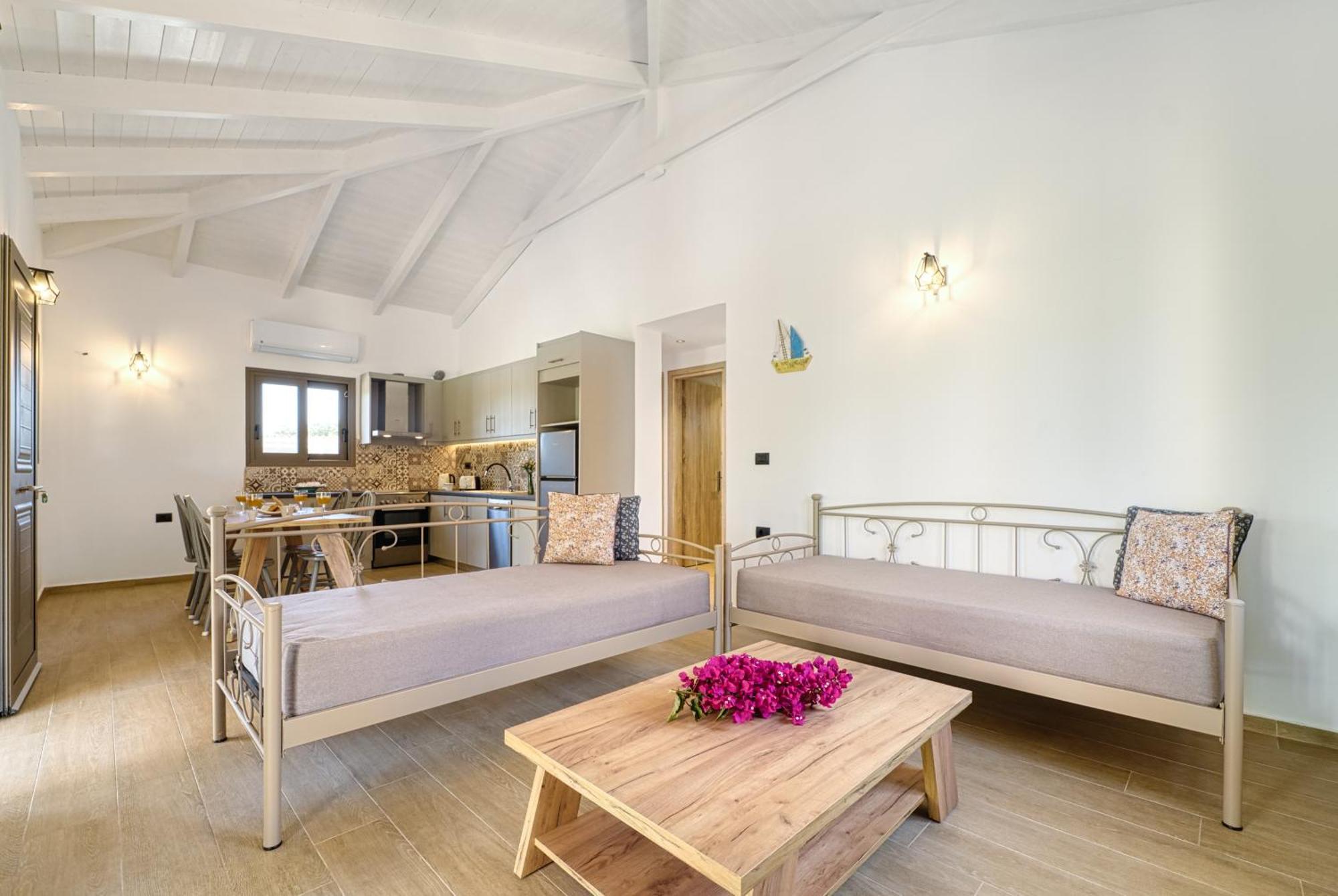 Astarte Villas - Astra Private Villas With Pool Vasilikí 외부 사진