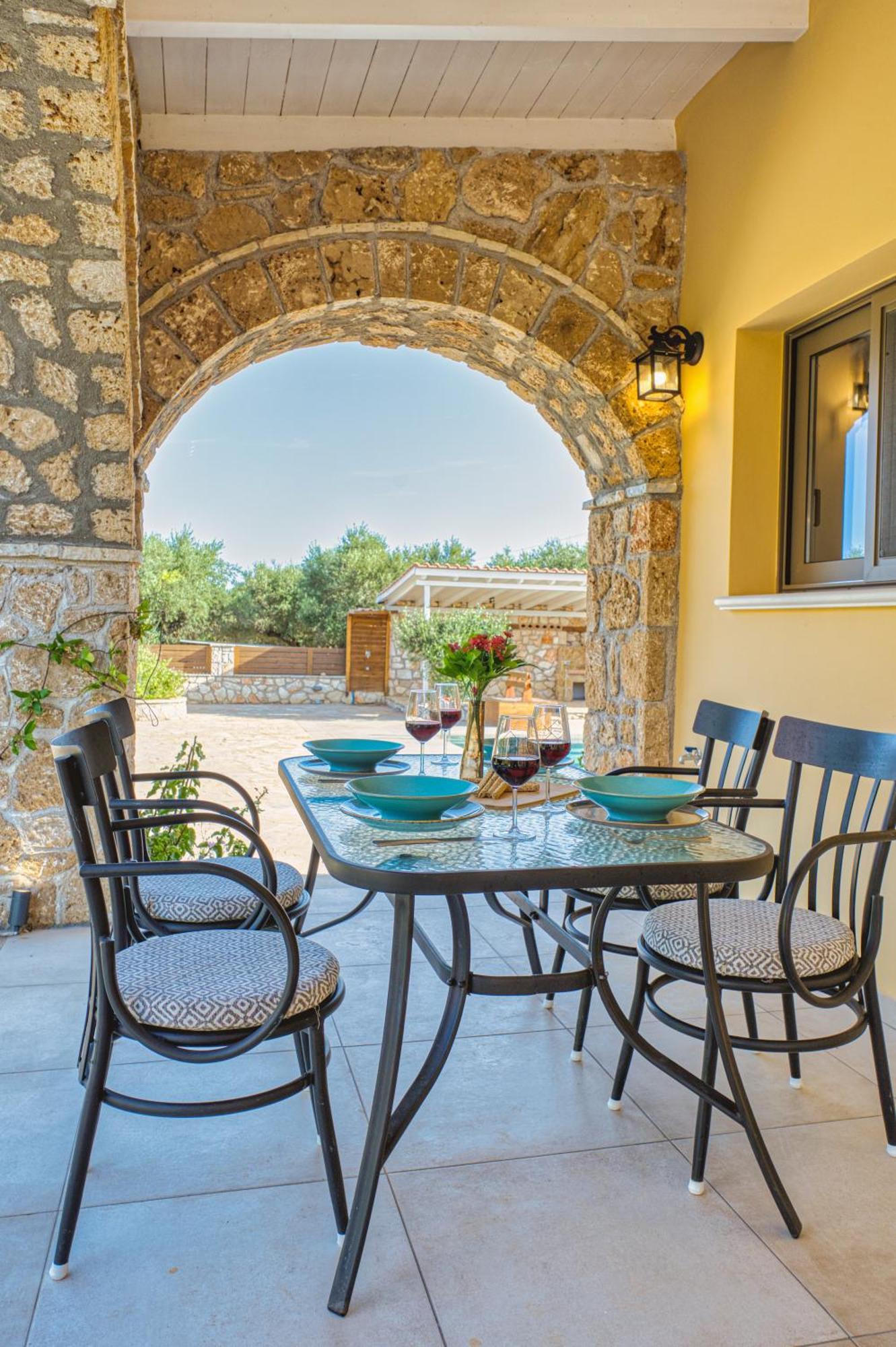 Astarte Villas - Astra Private Villas With Pool Vasilikí 외부 사진