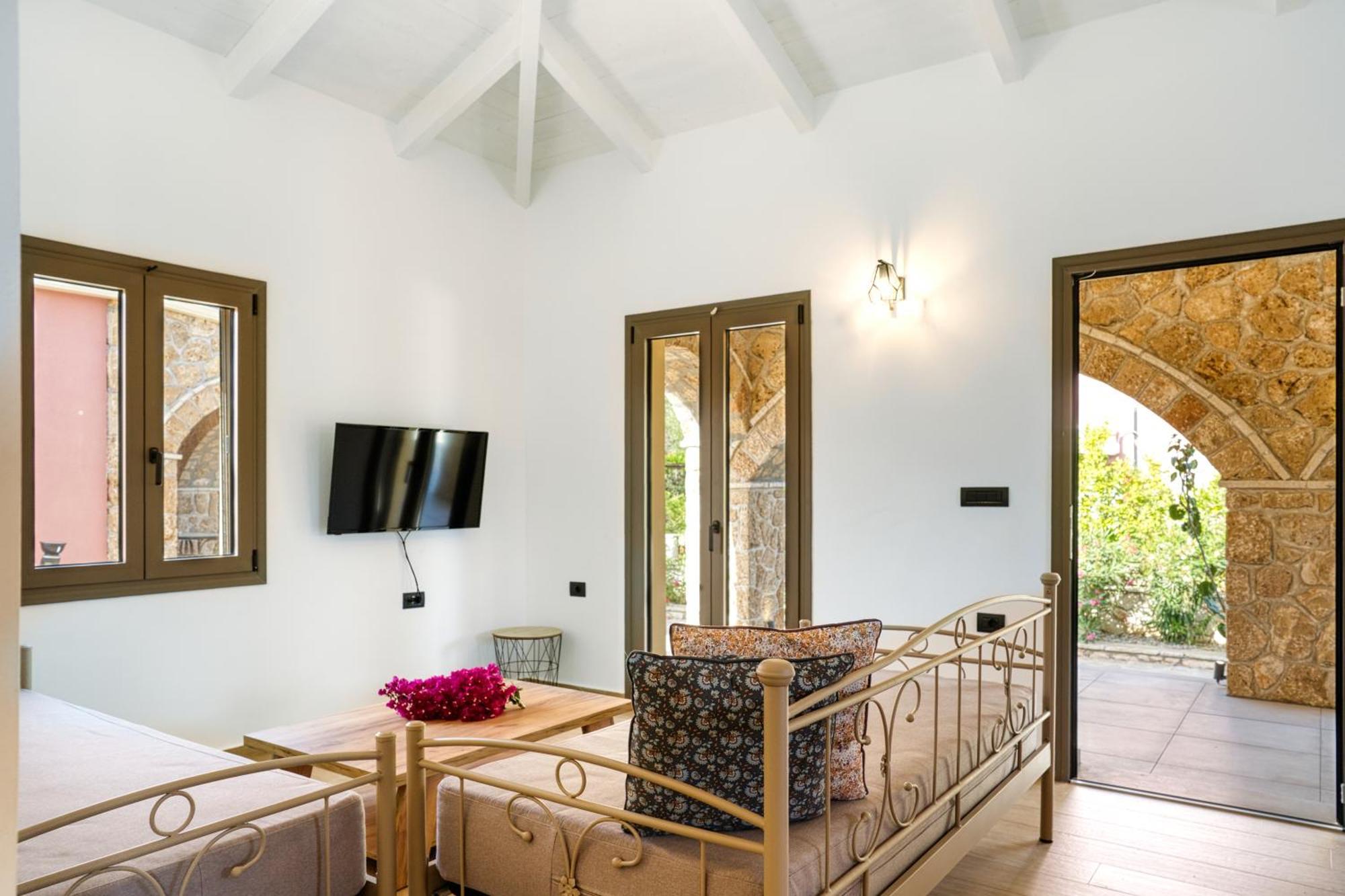 Astarte Villas - Astra Private Villas With Pool Vasilikí 외부 사진