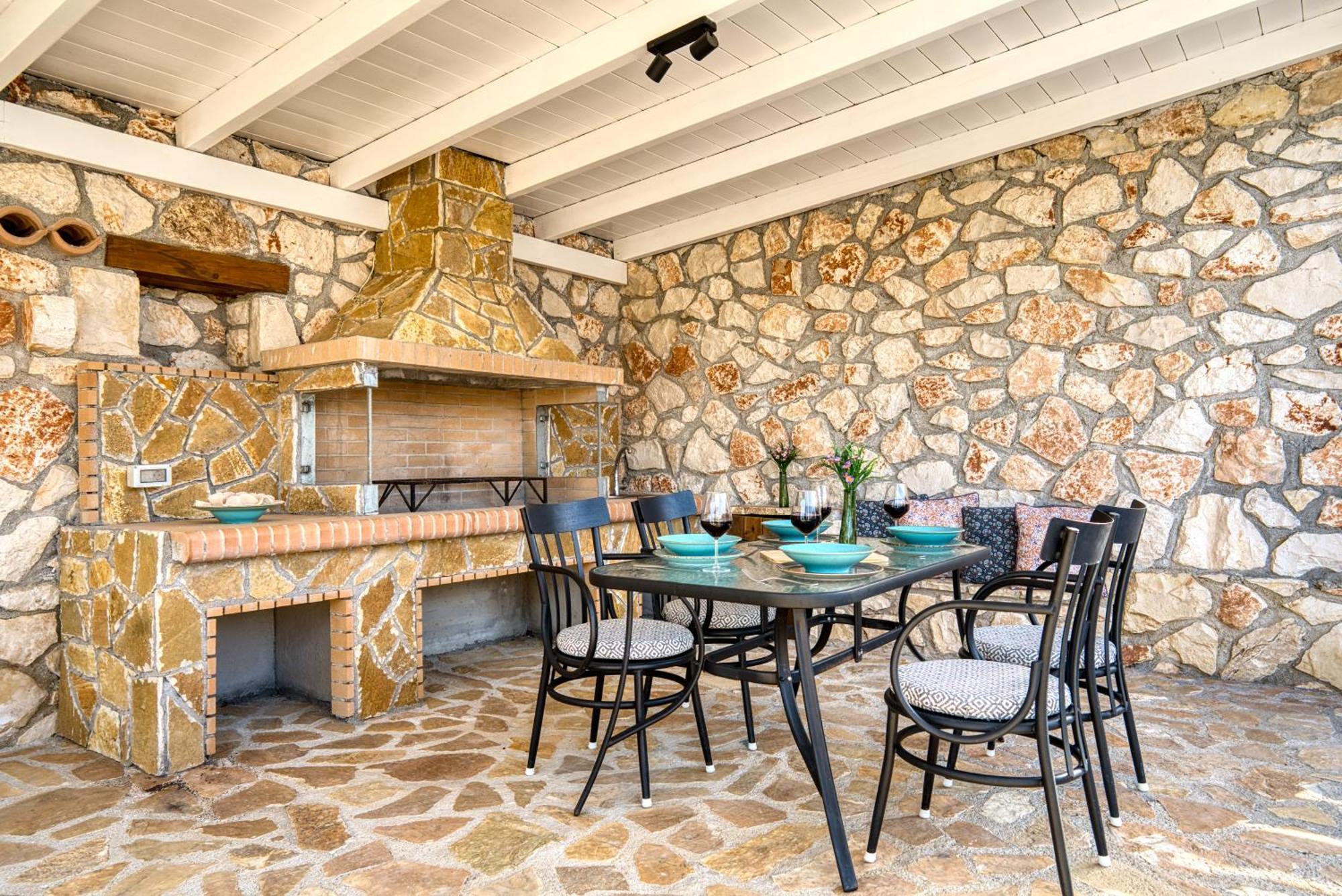 Astarte Villas - Astra Private Villas With Pool Vasilikí 외부 사진